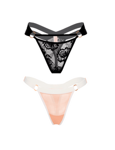Pack X2 panty transparencia